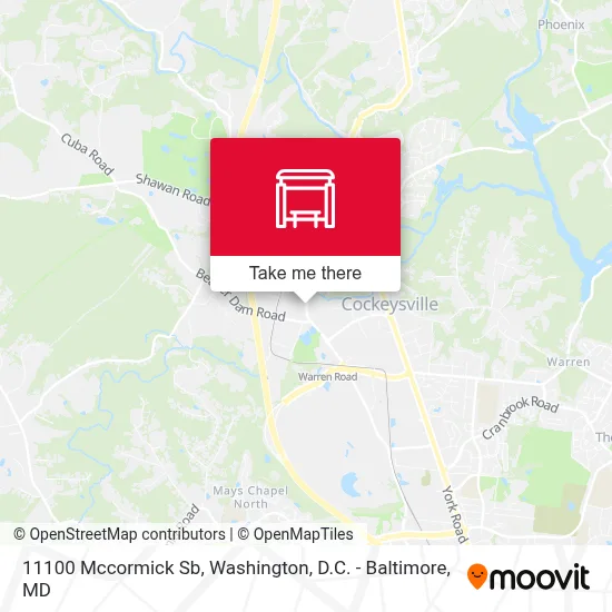 11100 Mccormick Sb map