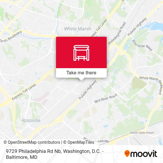 9729 Philadelphia Rd Nb map