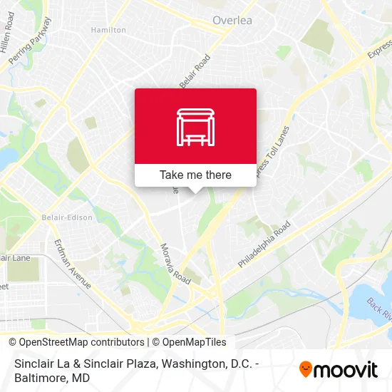Sinclair La & Sinclair Plaza map