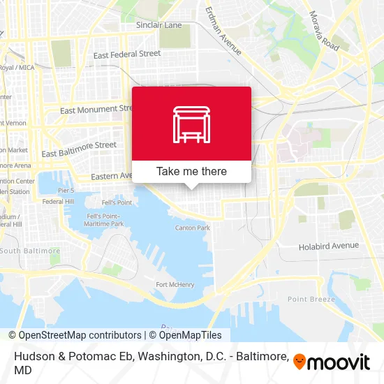 Hudson & Potomac Eb map