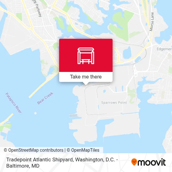 Tradepoint Atlantic Shipyard map
