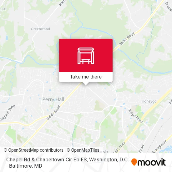 Chapel Rd & Chapeltown Cir Eb FS map