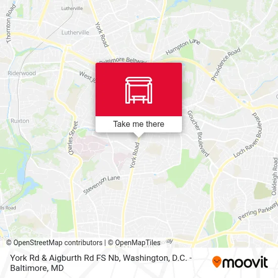 York Rd & Aigburth Rd FS Nb map