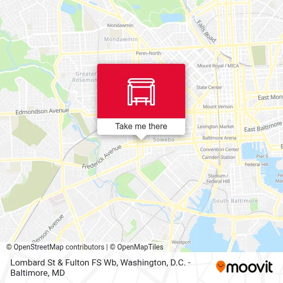 Lombard St & Fulton FS Wb map