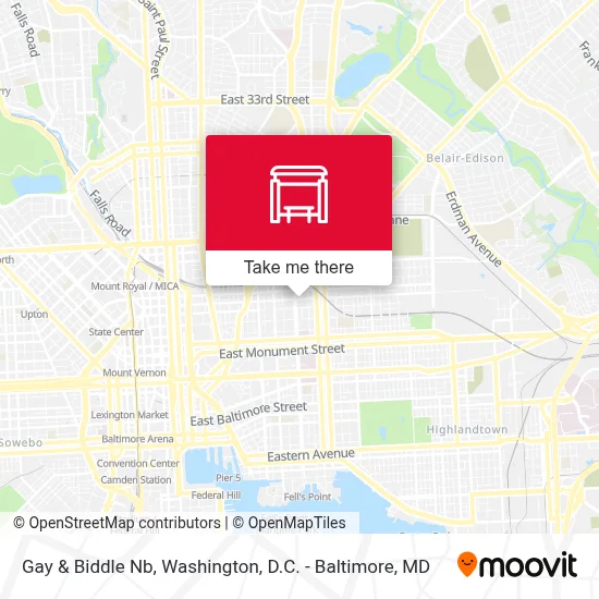 Gay & Biddle Nb map