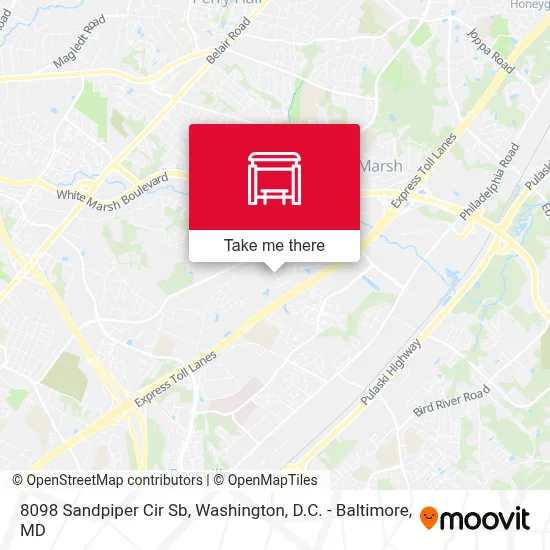 8098 Sandpiper Cir Sb map