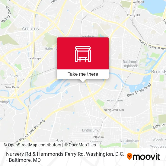 Nursery Rd & Hammonds Ferry Rd map