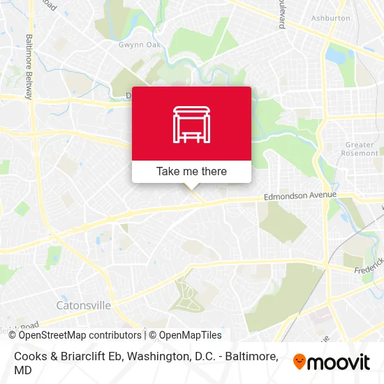 Cooks & Briarclift Eb map