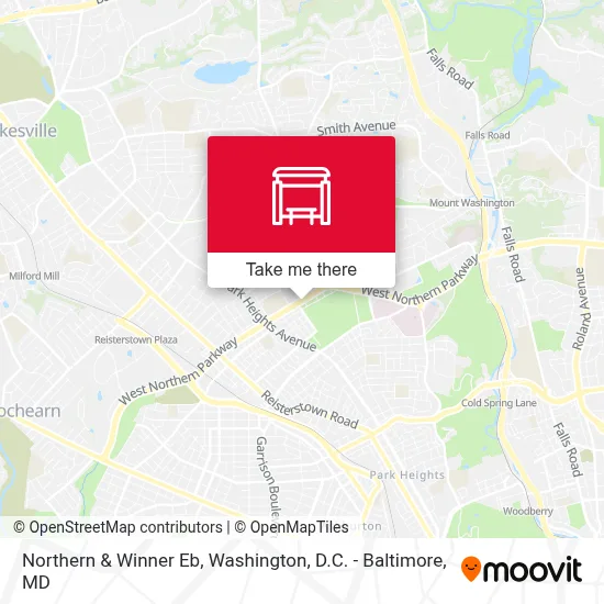 Northern & Winner Eb map