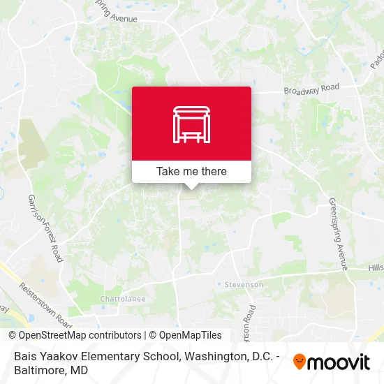 Bais Yaakov Elementary School map