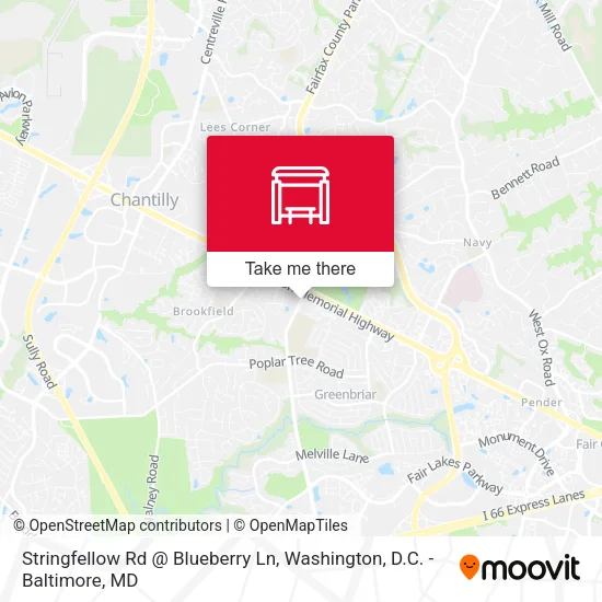 Mapa de Stringfellow Rd @ Blueberry Ln