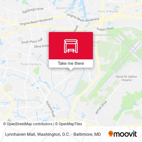 Lynnhaven Mall map