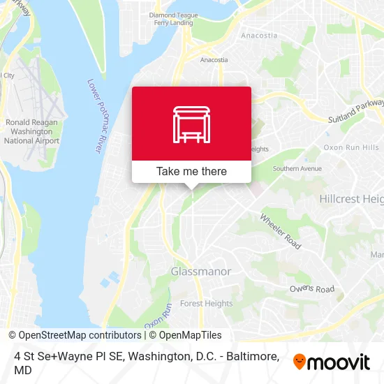 4 St Se+Wayne Pl SE map