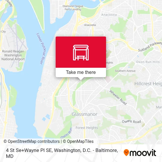 4 St Se+Wayne Pl SE map