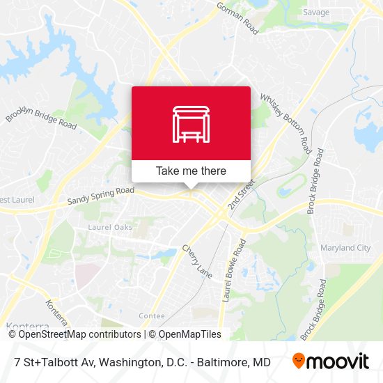 7 St+Talbott Av map