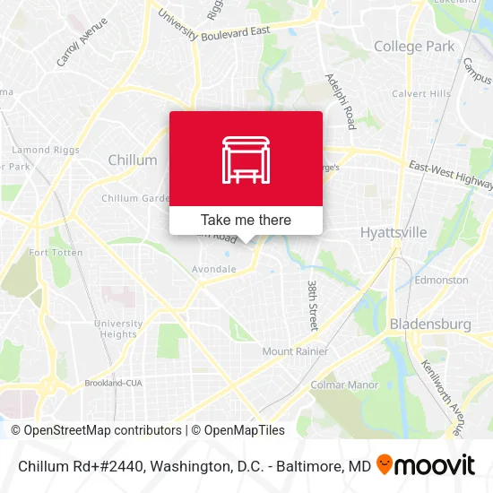 Chillum Rd+#2440 map