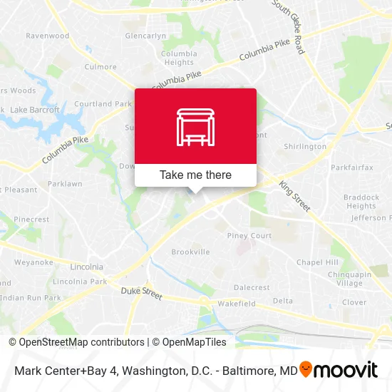 Mark Center+Bay 4 map