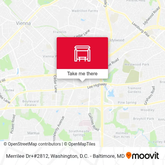 Merrilee Dr+#2812 map