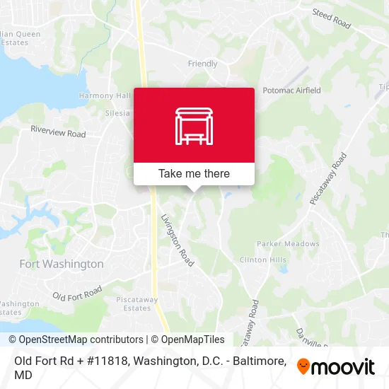 Old Fort Rd + #11818 map