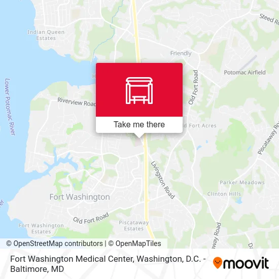 Fort Washington Medical Center map