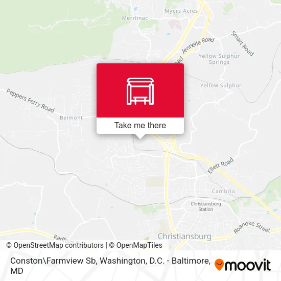 Conston\Farmview Sb map