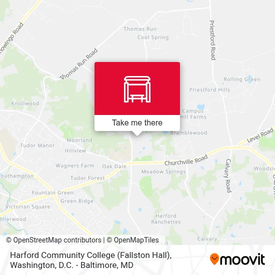 Harford Community College (Fallston Hall) map