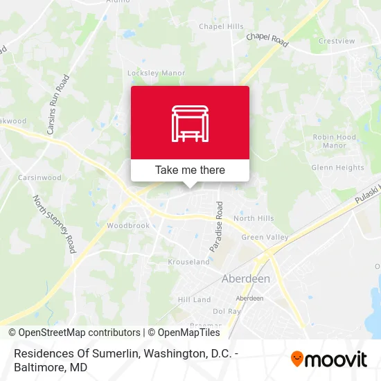 Residences Of Sumerlin map