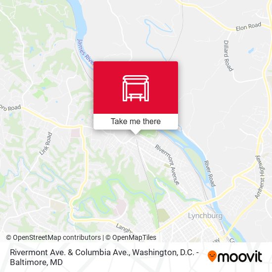 Mapa de Rivermont Ave. & Columbia Ave.