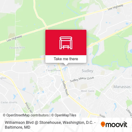 Williamson Blvd @ Stonehouse map