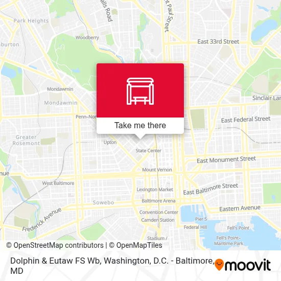 Dolphin & Eutaw FS Wb map
