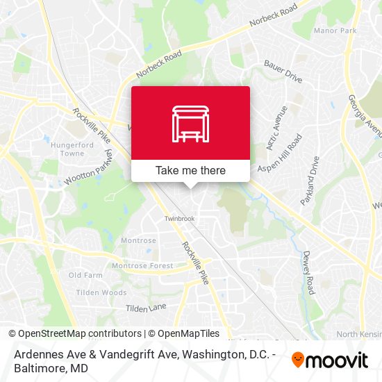 Mapa de Ardennes Ave & Vandegrift Ave