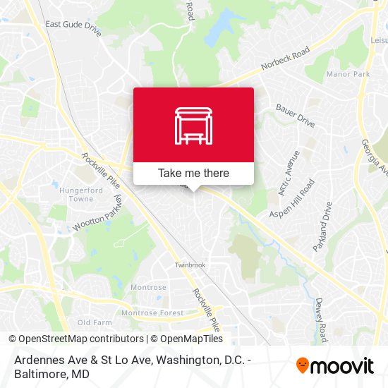 Ardennes Ave & St Lo Ave map