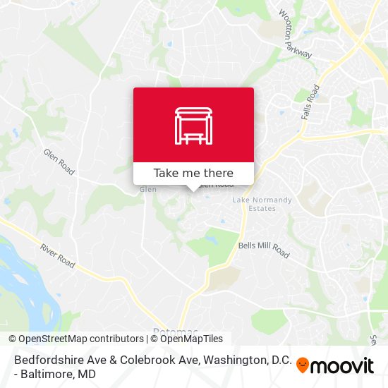 Bedfordshire Ave & Colebrook Ave map