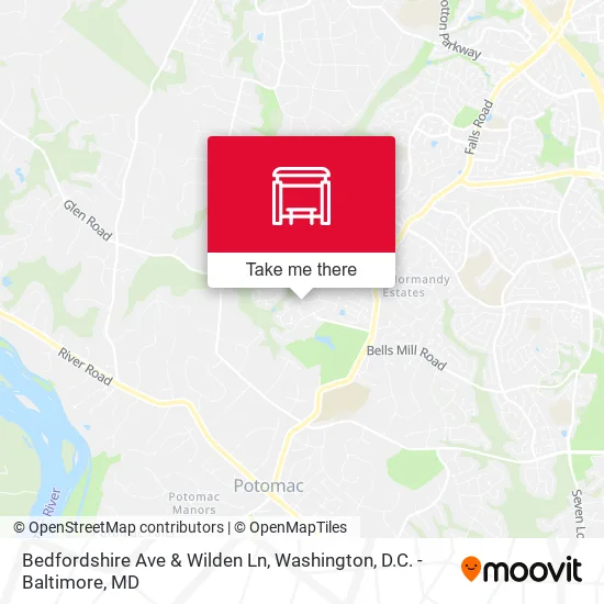 Bedfordshire Ave & Wilden Ln map