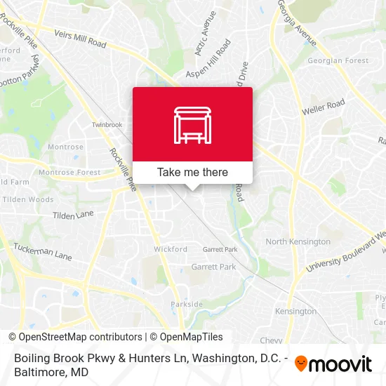 Boiling Brook Pkwy & Hunters Ln map