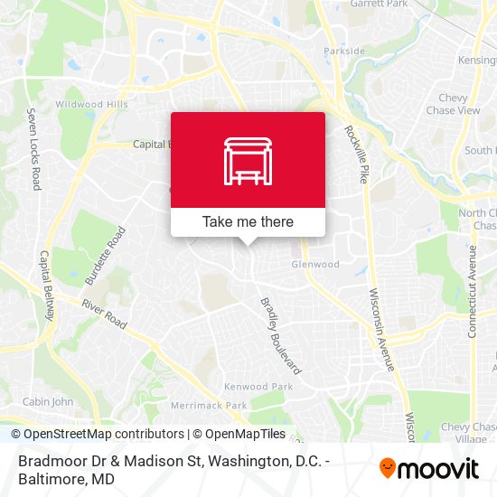 Mapa de Bradmoor Dr & Madison St