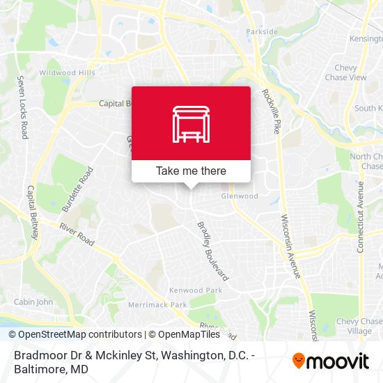 Mapa de Bradmoor Dr & Mckinley St