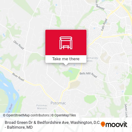 Mapa de Broad Green Dr & Bedfordshire Ave
