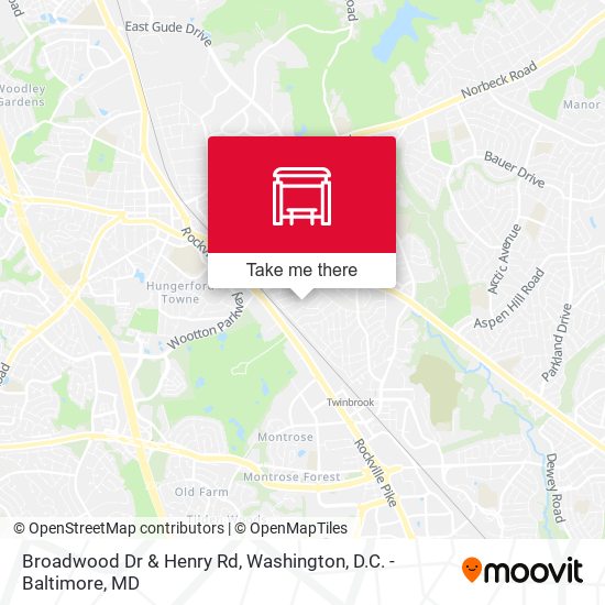Mapa de Broadwood Dr & Henry Rd