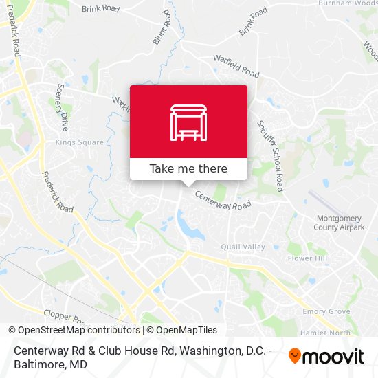 Mapa de Centerway Rd & Club House Rd