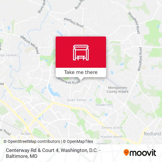 Centerway Rd & Court 4 map