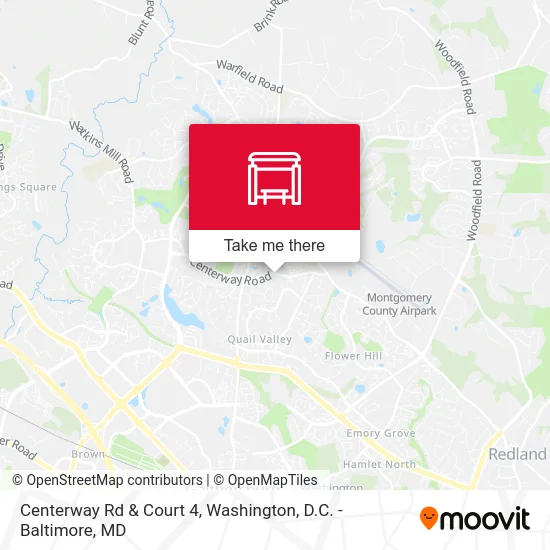 Centerway Rd & Court 4 map