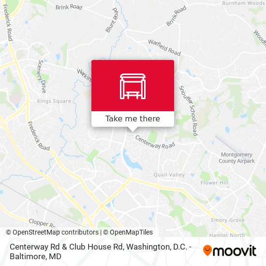 Mapa de Centerway Rd & Club House Rd