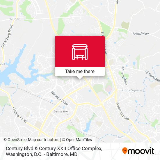 Century Blvd & Century XXII Office Complex map