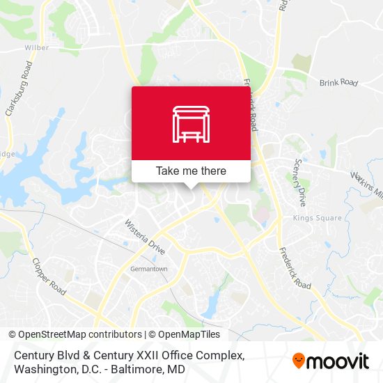 Mapa de Century Blvd & Century XXII Office Complex