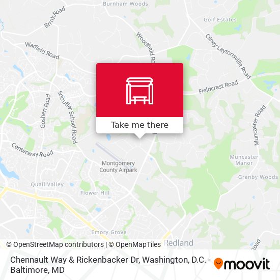Chennault Way & Rickenbacker Dr map