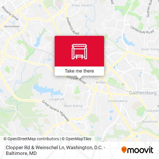 Clopper Rd & Weinschel Ln map