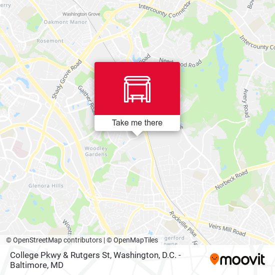 College Pkwy & Rutgers St map