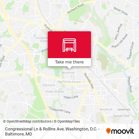 Mapa de Congressional Ln & Rollins Ave