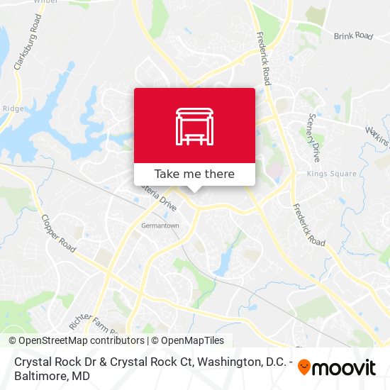 Mapa de Crystal Rock Dr & Crystal Rock Ct